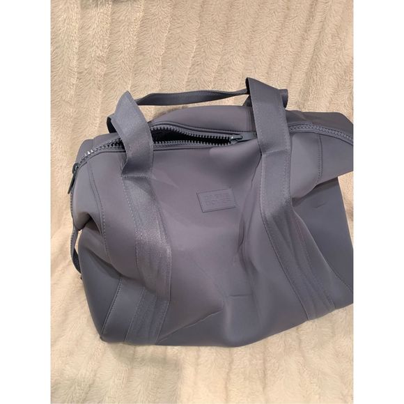 NWT Dagne Dover Large Landon Caryall Duffle Bag Weekender in Ash Blue LIMITED ED - Picture 8 of 11